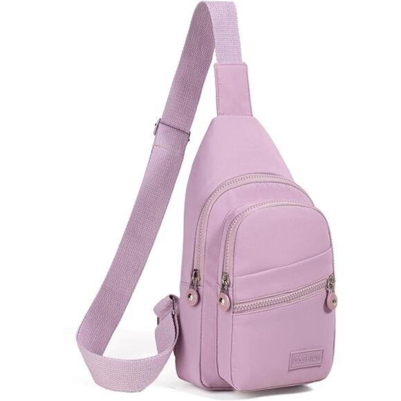 Small Sling Bag Sling Backpack Crossbody Bags for Women C Lilac - Picture 1 of 7